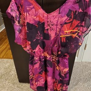 Floral dress from express size large